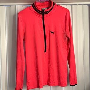 [PINK] 3/4 Zip Neon Pink Ultimate long sleeve